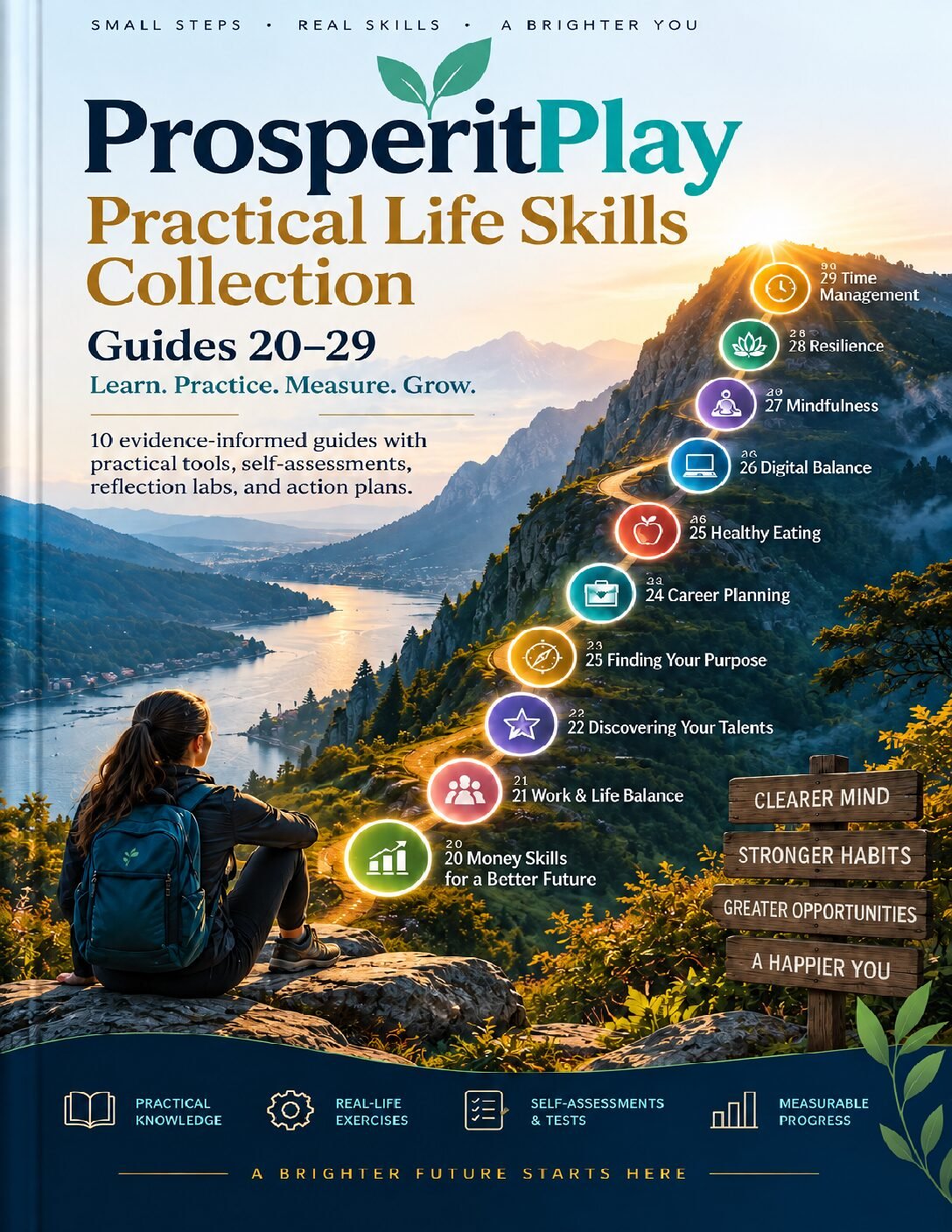 ProsperitPlay Life Skills – Volume 3 | Future Skills & Personal Growth | Guides 21–30