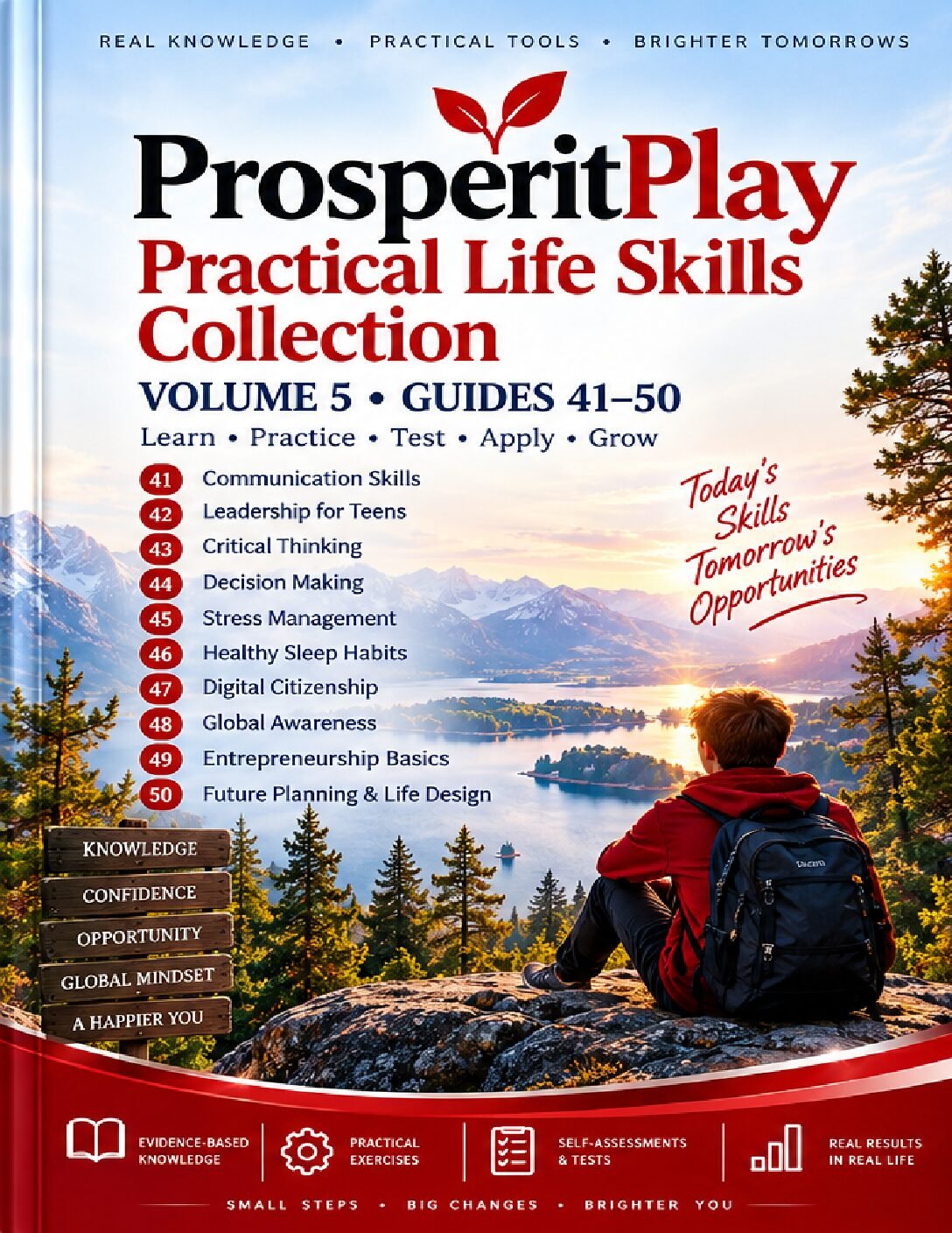 ProsperitPlay Life Skills – Volume 5 | Communication, Leadership & Future Skills | Guides 41–50